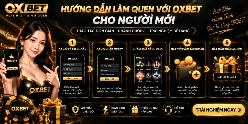 Hướng Dẫn Làm Quen Với OXBET Cho Người Mới