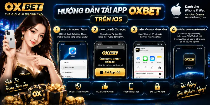 Hướng Dẫn Tải App OXBET Trên iOS